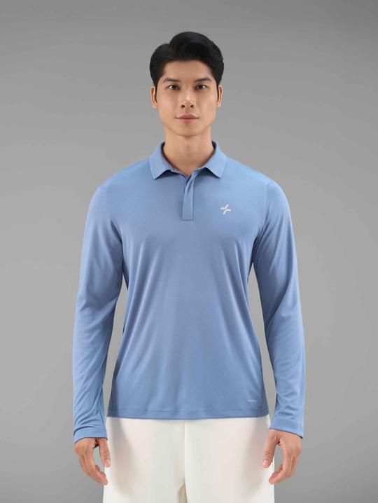 Áo polo dài tay thể thao nam Active Motion - undefined