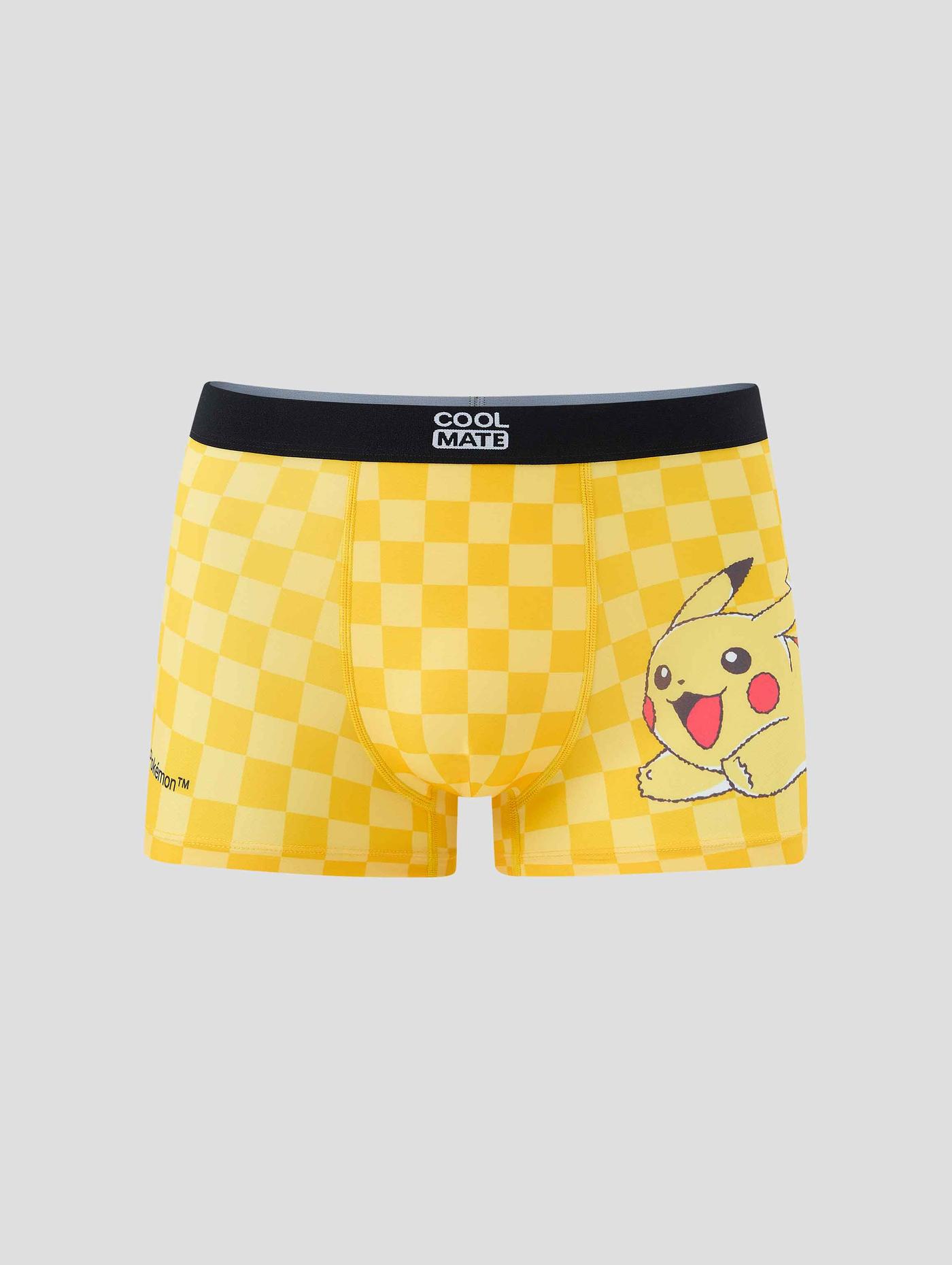 [Coolmate x Pokémon] Quần Lót Nam Trunk Pokemon (Pack 3) - undefined