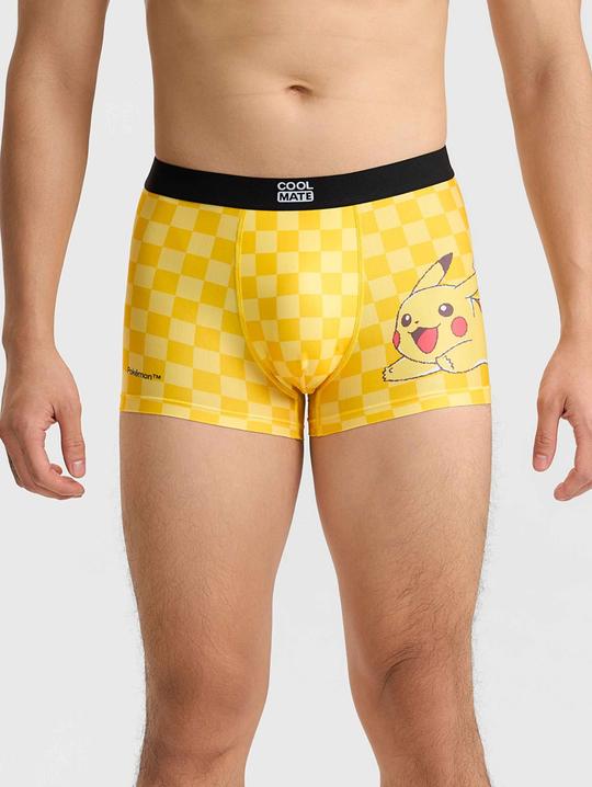 [Coolmate x Pokémon] Quần Lót Nam Trunk Pokemon Caro - undefined