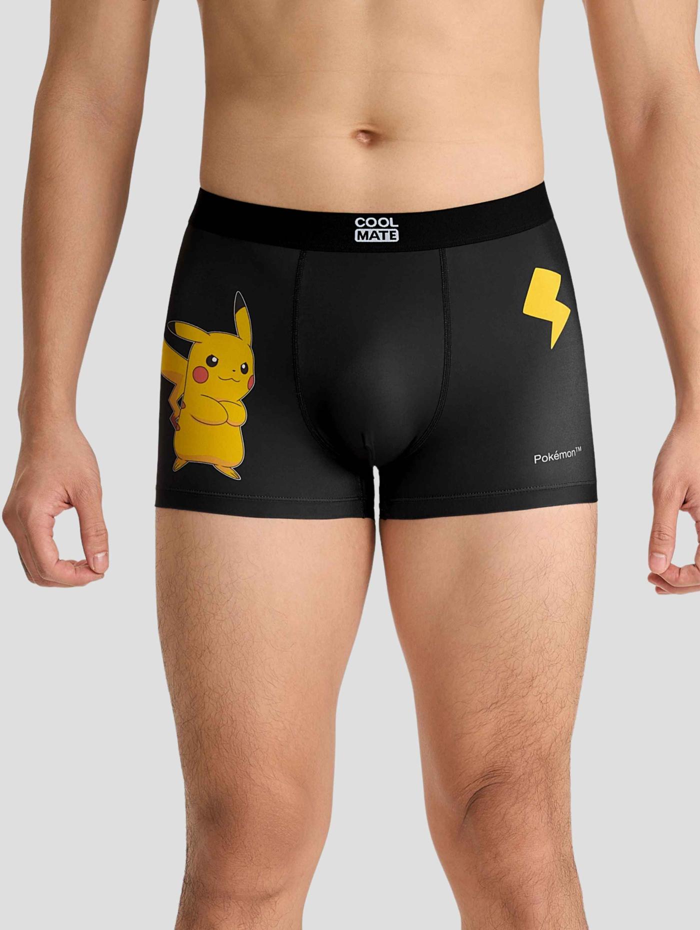 [Coolmate x Pokémon] Quần Lót Nam Trunk Pokemon Lightning Bolt - undefined