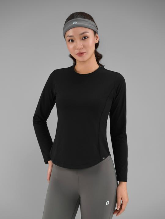 Áo dài tay thể thao nữ Regular Fit - undefined