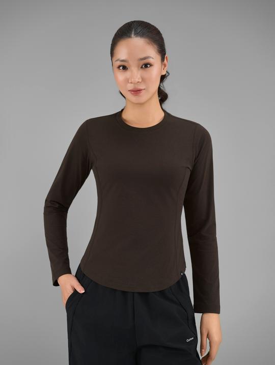 Áo dài tay thể thao nữ Regular Fit - undefined