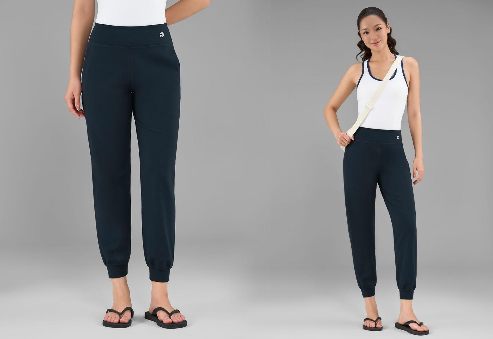 Quần joggers thể thao nữ Exwarm Brushed