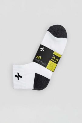 Pack 3 Tất Active cổ trung - undefined