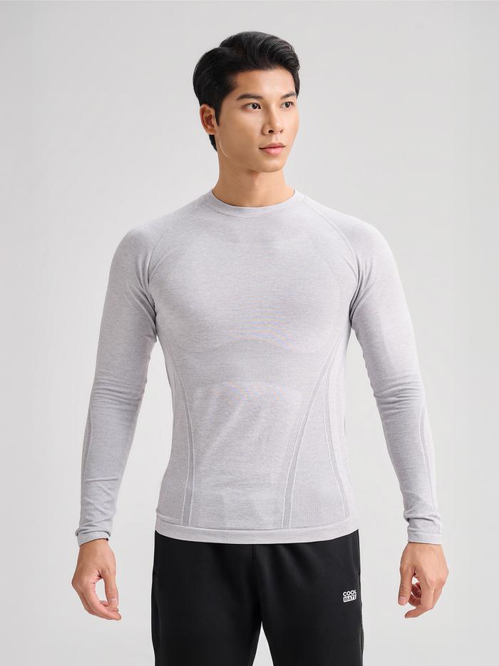 Áo dài tay Training Seamless Body Mapping - undefined