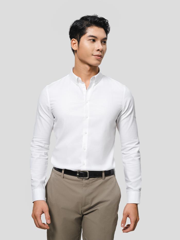 Áo Sơ Mi Dài Tay Premium Dobby  - undefined