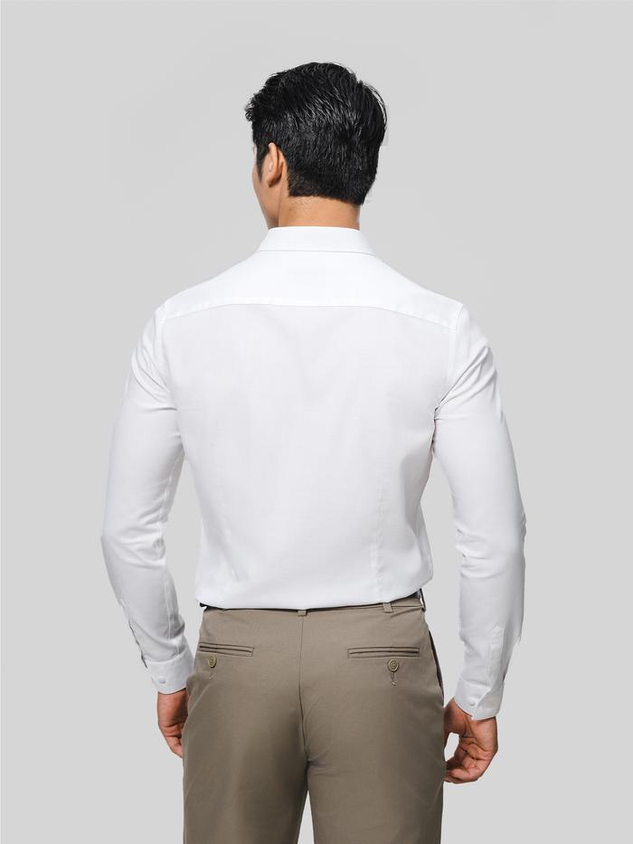 Áo Sơ Mi Dài Tay Premium Dobby  - undefined