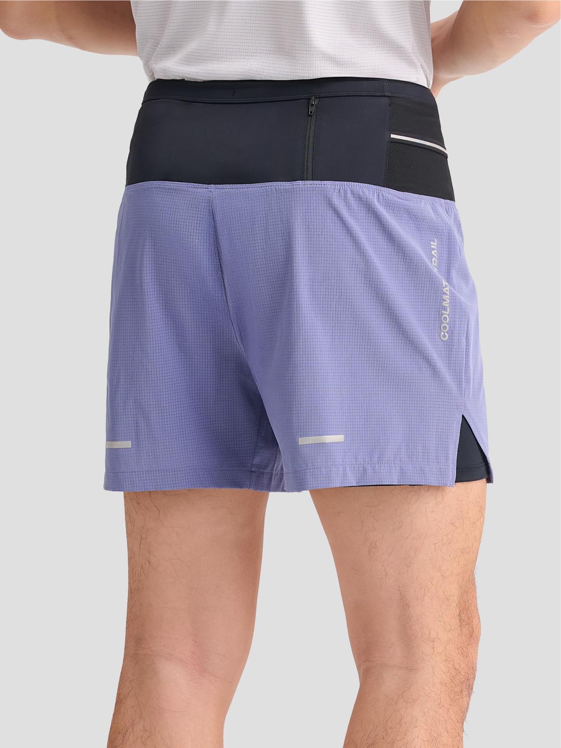 Quần shorts 2 lớp chạy trail Wildflow - undefined