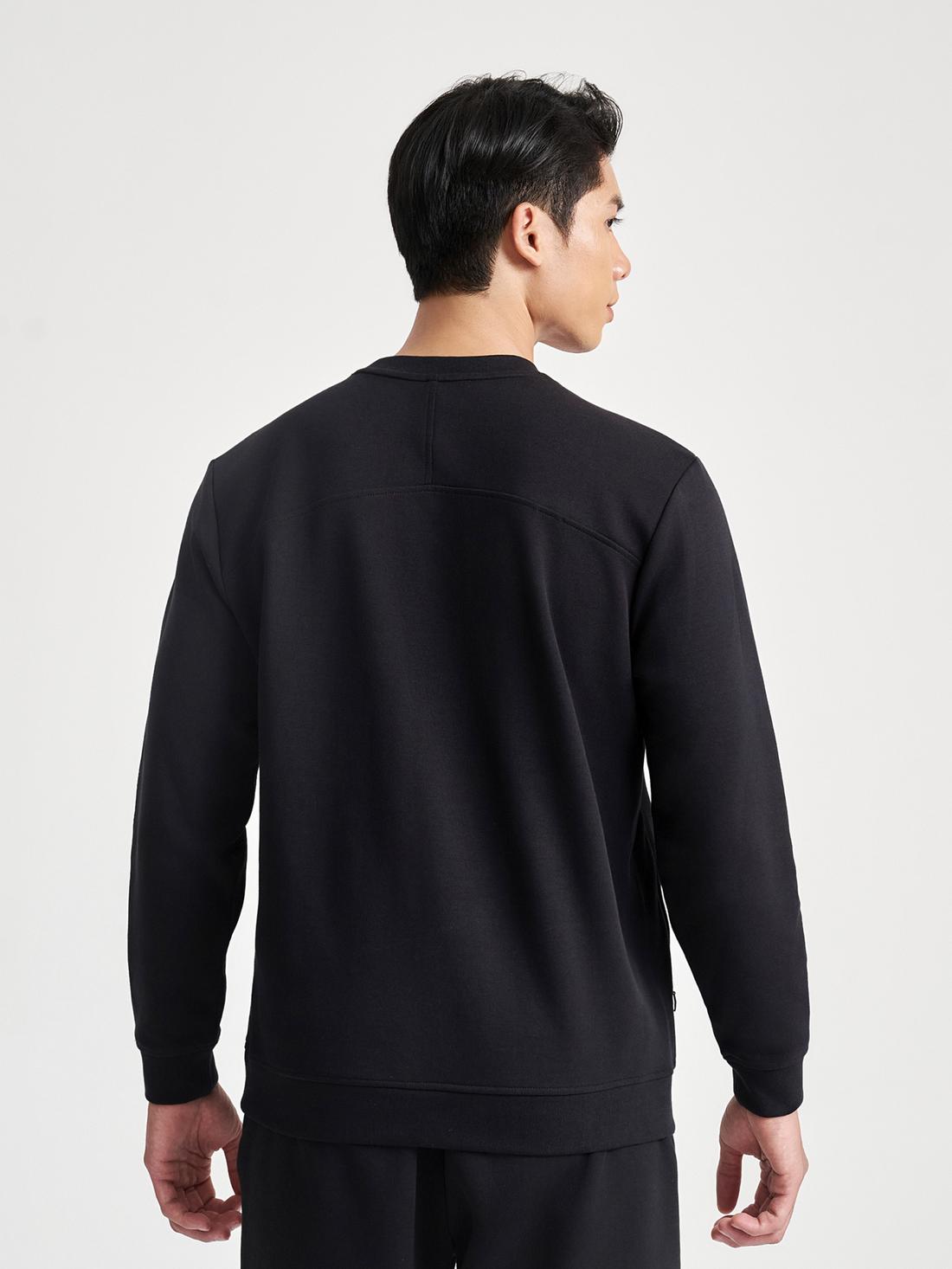 Set nỉ nam All-day Sweatshirt - Đen - undefined