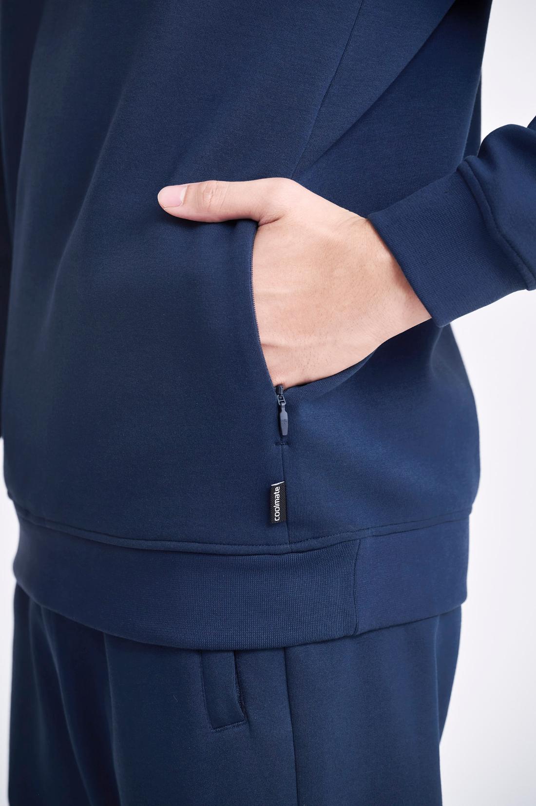 Set nỉ nam All-day Sweatshirt - Xanh Navy - undefined