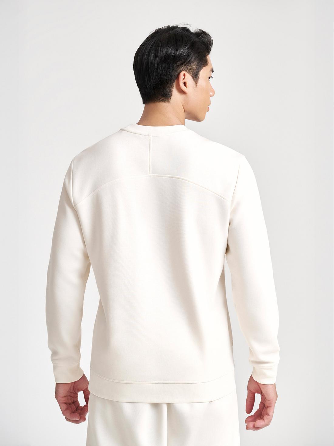 Set nỉ nam All-day Sweatshirt - Trắng - undefined