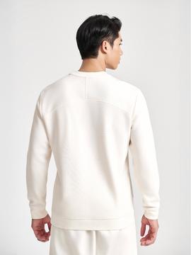 Set nỉ nam All-day Sweatshirt - Trắng - undefined
