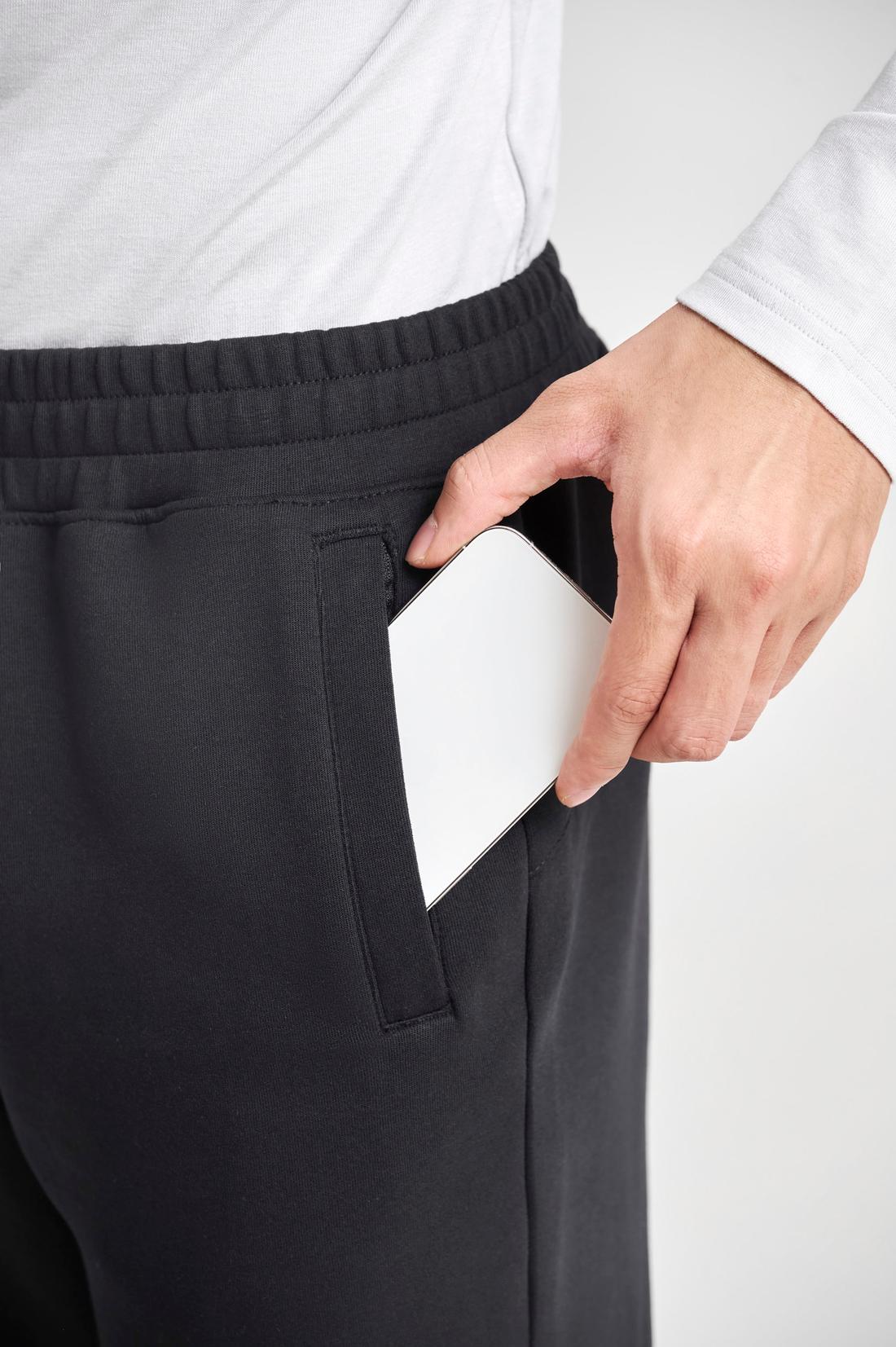 Set nỉ nam All-day Hoodie - Đen - undefined