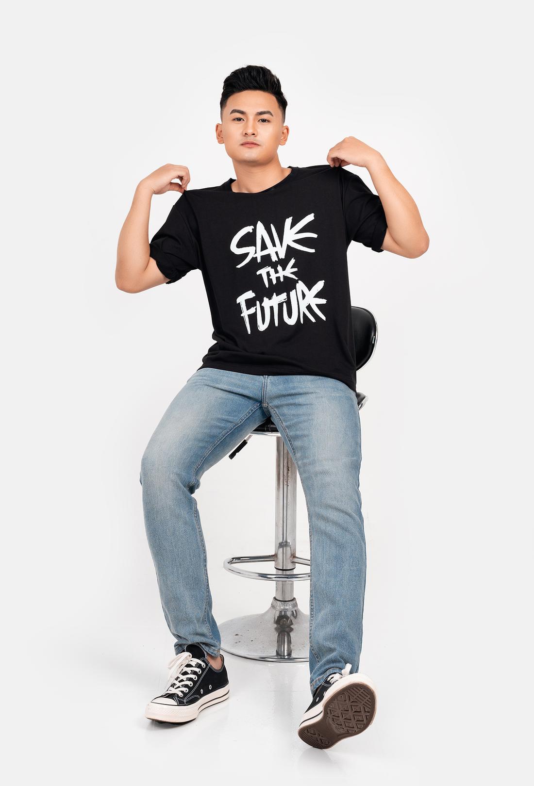Áo Thun Nam Oversize Save The Future - undefined