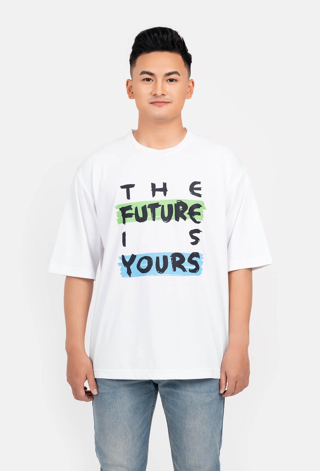Áo Thun Nam Oversize The Future Is Yours - undefined