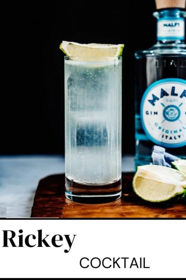 Cocktail Rickey -  Cách pha cocktail từ rượu Whisky
