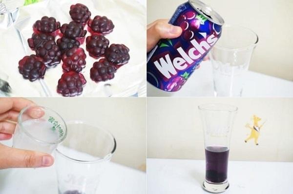 C&ocirc;ng thức mix rượu Soju với kẹo tr&aacute;i c&acirc;y - mang đến cảm gi&aacute;c mới lạ