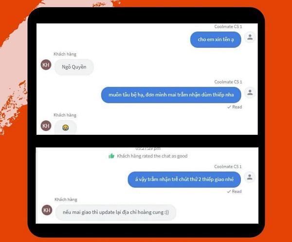 Đội ngũ CSKH Coolmate