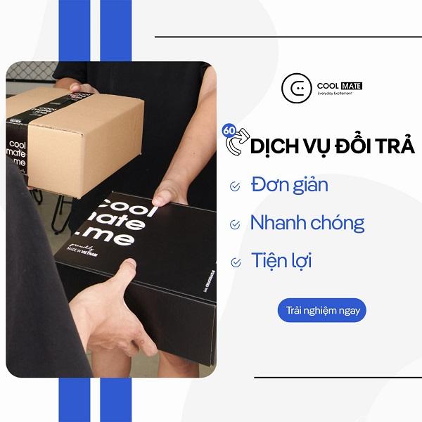 Chính sách đổi trả của Coolmate