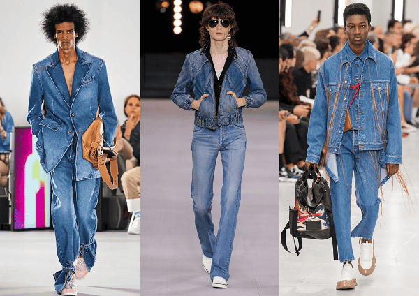 Denim On Denim dễ thấy nhất trong phong cách này