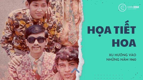 Họa tiết hoa - xu hướng vào năm 1960 