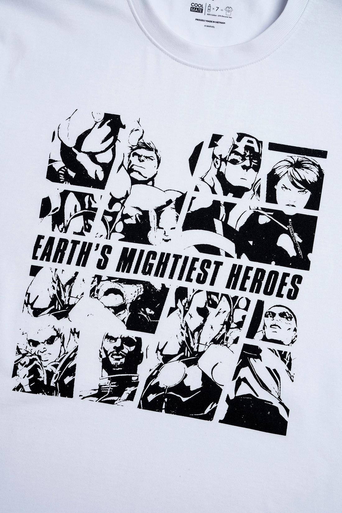 Áo Thun Nam Marvel Earth's Mightiest Heroes - undefined