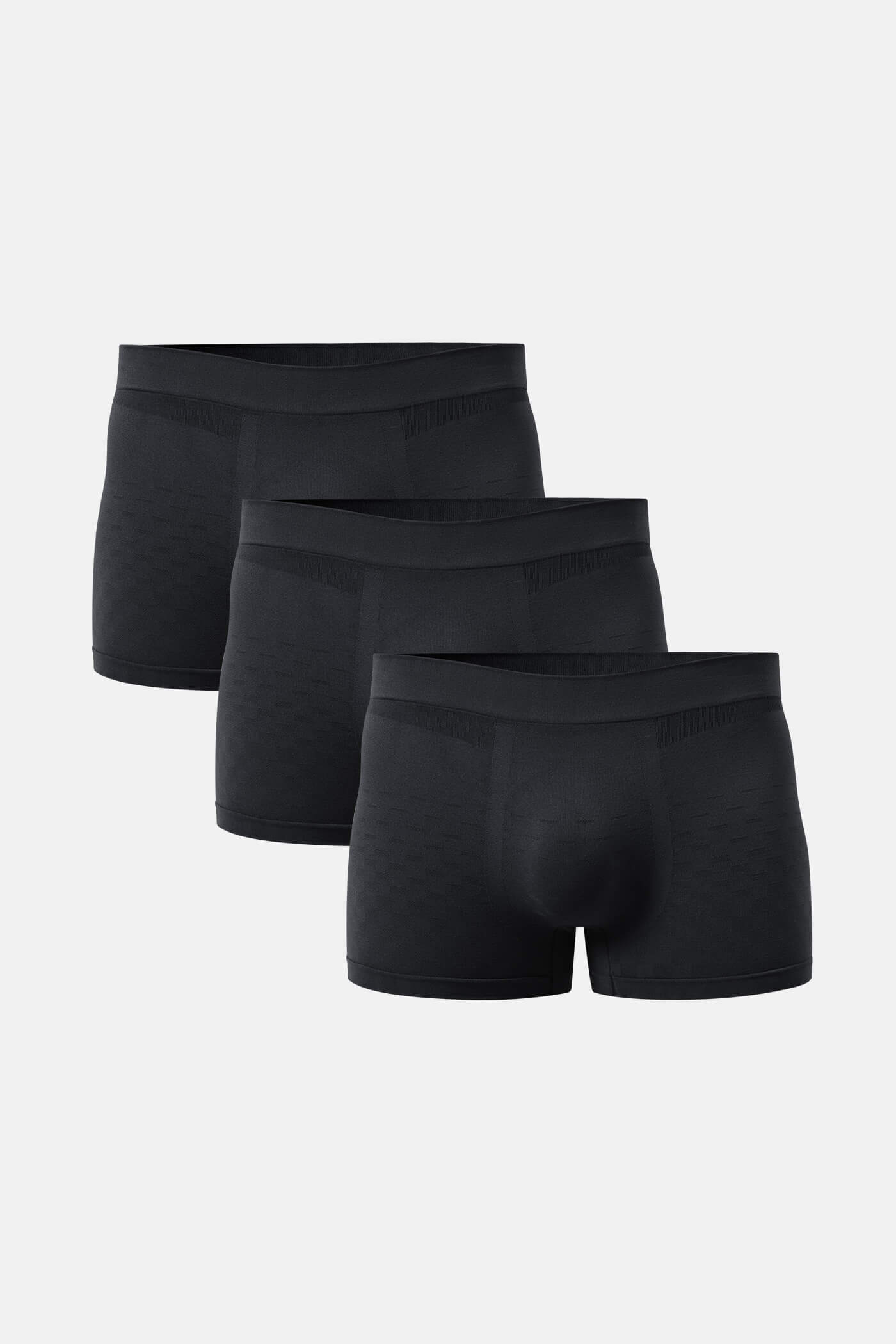 Combo 3 Quần Lót Nam Trunk Dệt Seamless - undefined
