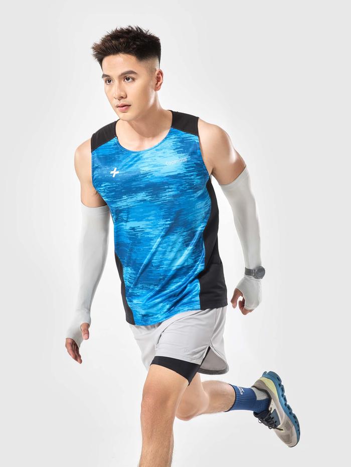 Áo Singlet chạy bộ Advanced Vent Tech Graphic Camo - undefined
