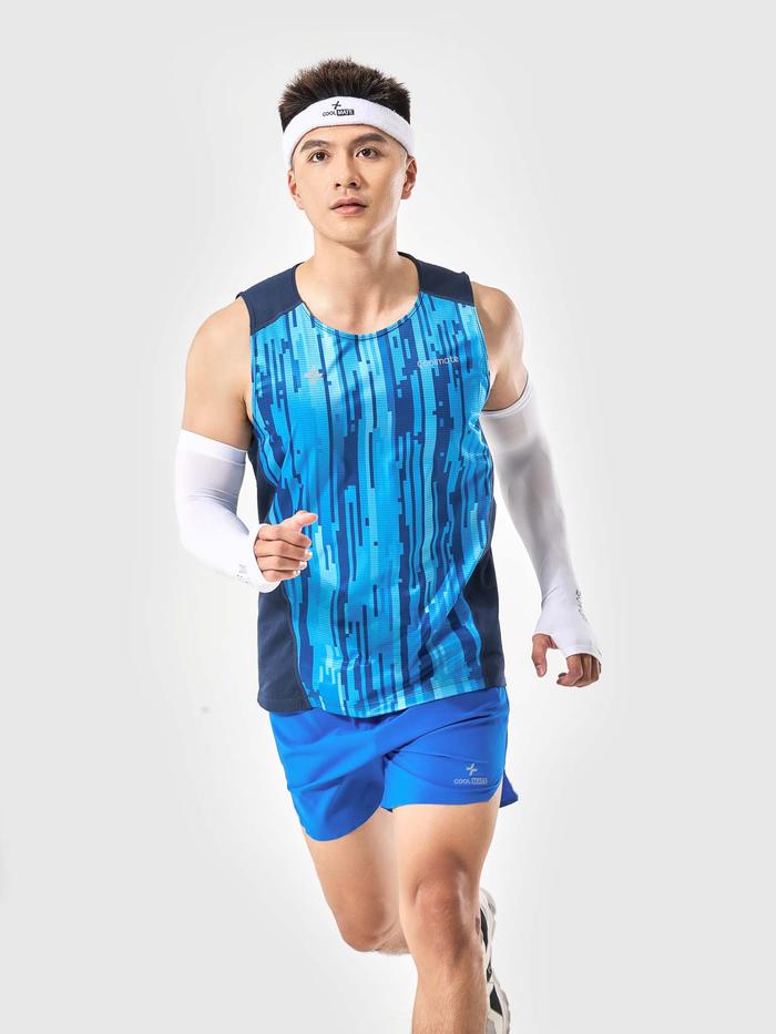 Áo Singlet chạy bộ Advanced Vent Tech Graphic Pixel - undefined