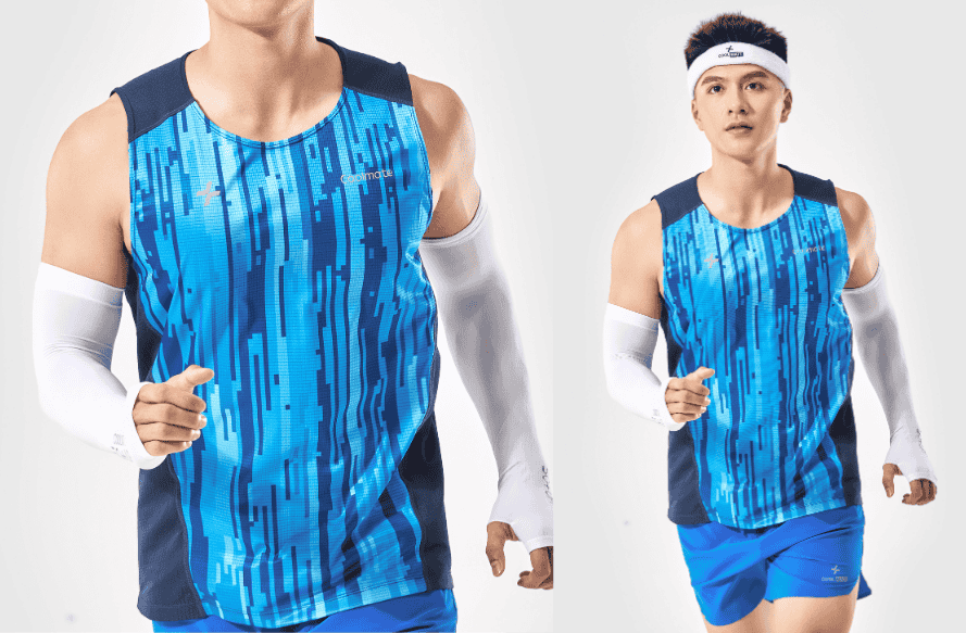 Áo Singlet chạy bộ Advanced Vent Tech Graphic Pixel