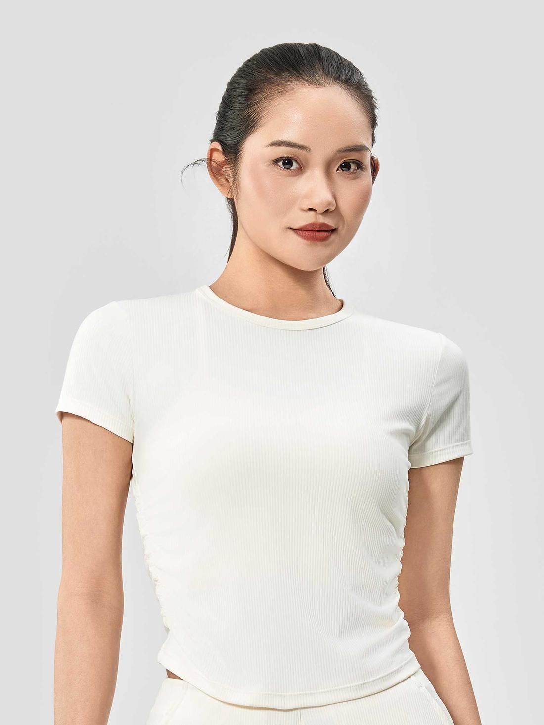 Áo Tee Ribbed - undefined