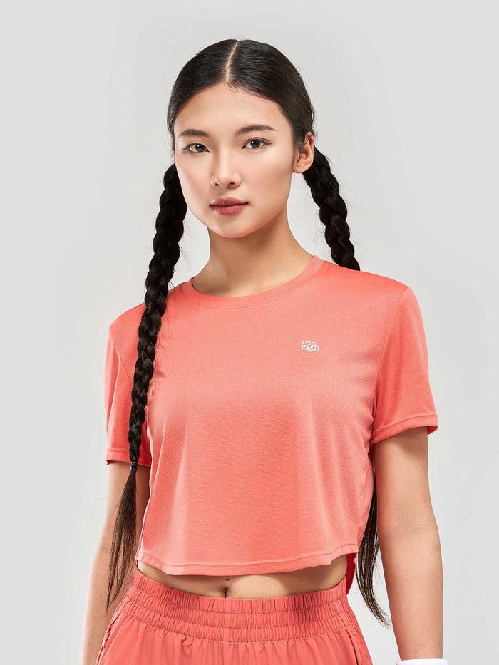 Áo thể thao nữ Lightweight Cropped Tee - undefined