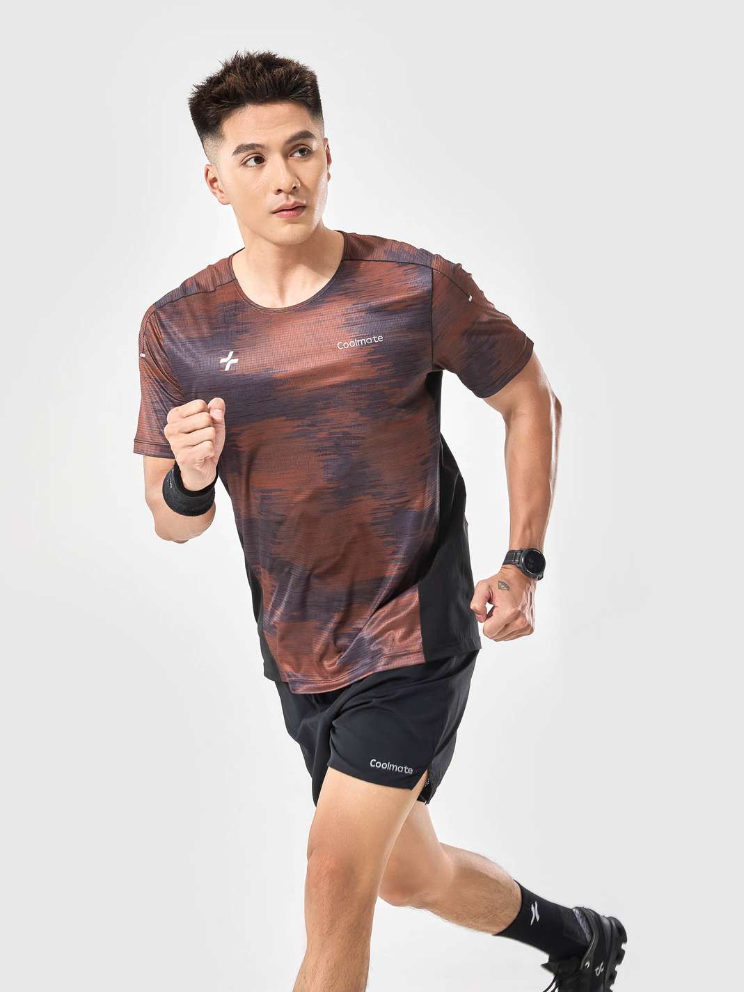 Áo thun chạy bộ Advanced Vent Tech Graphic Camo - undefined
