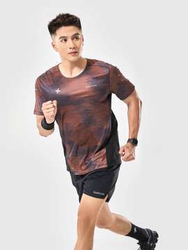 Áo thun chạy bộ Advanced Vent Tech Graphic Camo - undefined