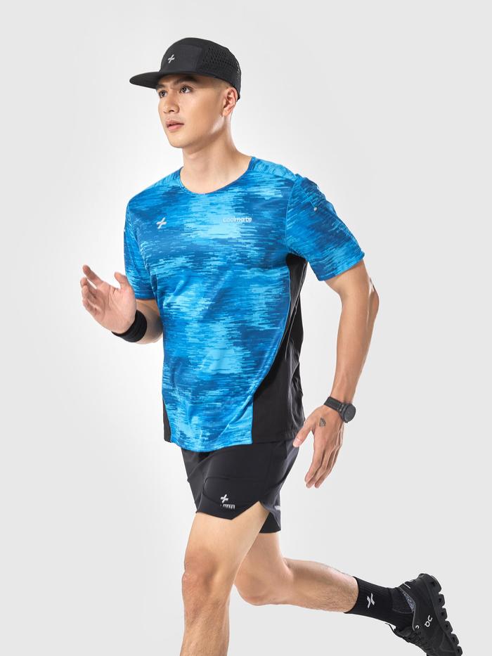 Áo thun chạy bộ Advanced Vent Tech Graphic Camo - undefined