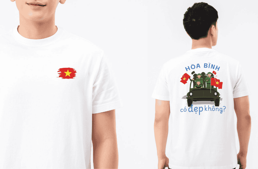 Áo thun Cotton Relaxed fit in Hoà Bình