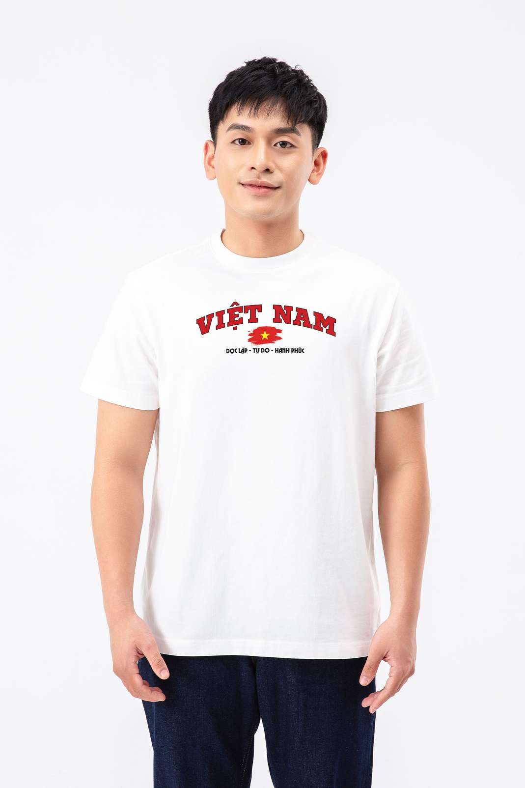 Áo thun Relaxed fit in Việt Nam độc lập - undefined
