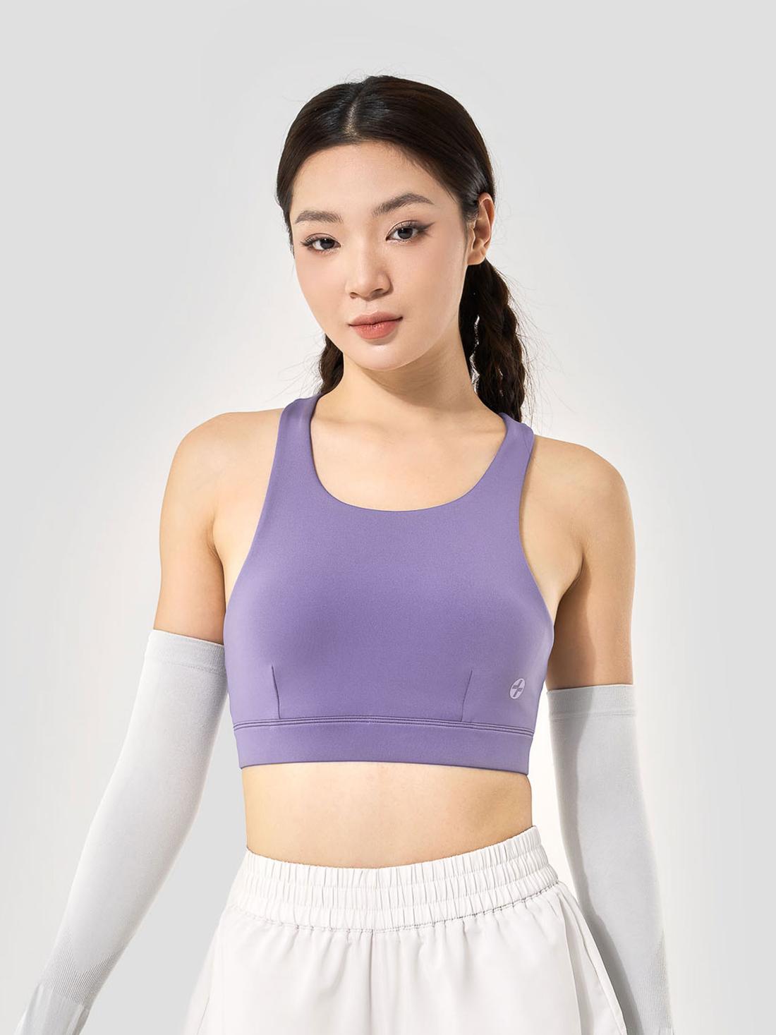 Áo Bra thể thao phối lưới Medium Support - undefined