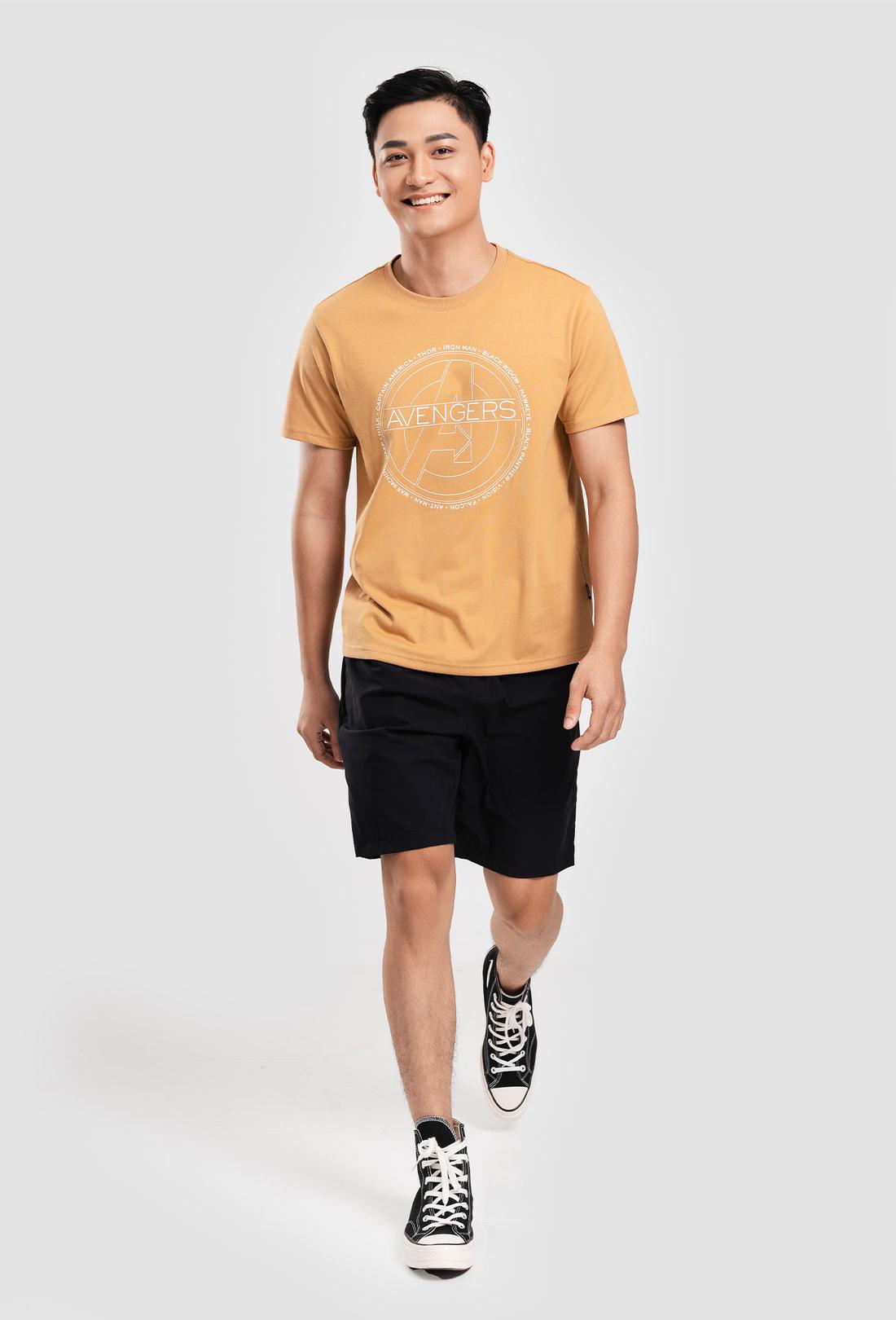 Áo Thun Nam Avengers Logo Basics - undefined