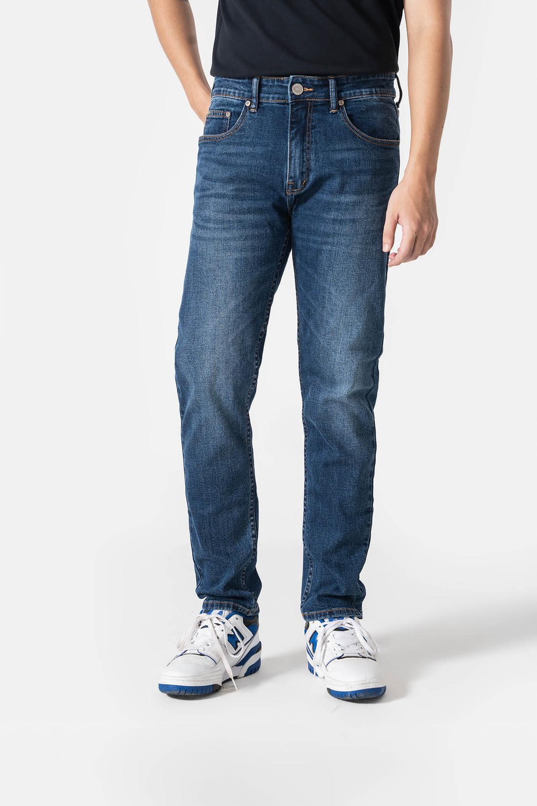 Quần Jeans Nam dáng Slim Fit V2 - undefined