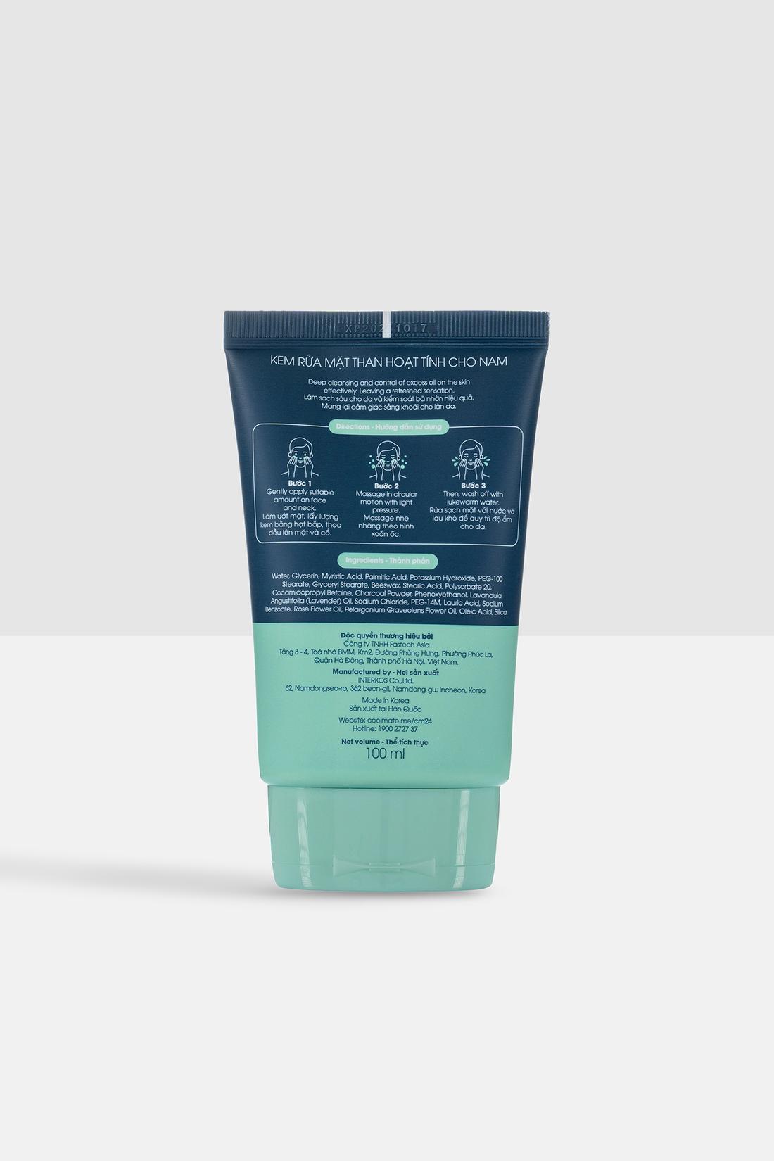 Kem rửa mặt Nam CM24 100ml - undefined