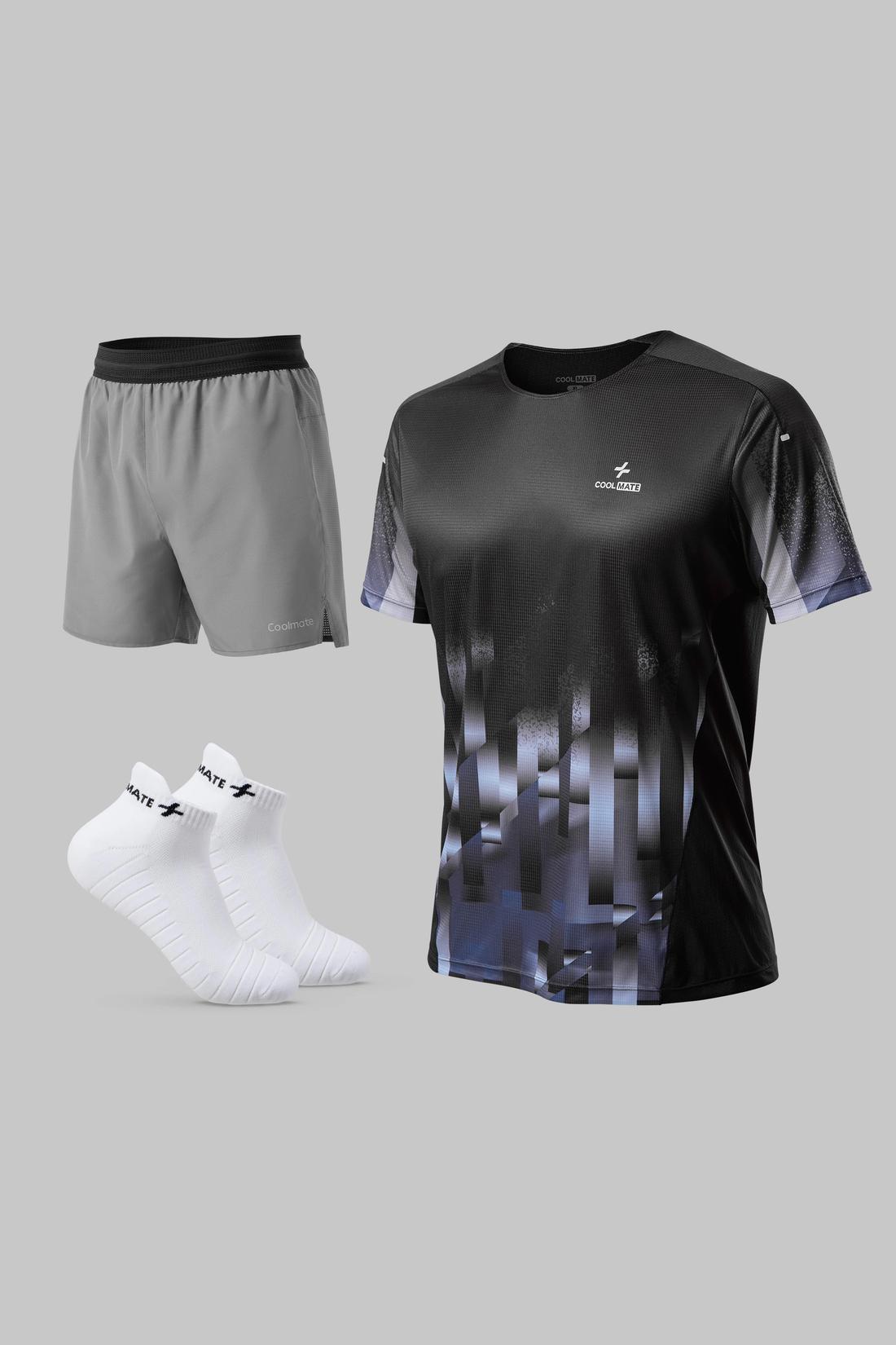 Set Đồ Chạy Bộ Vent Tech 3in1 - undefined