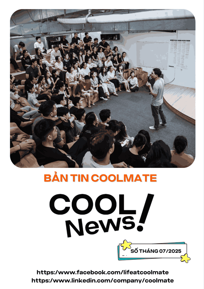 BẢN TIN COOLMATE THÁNG 7 NĂM 2025
