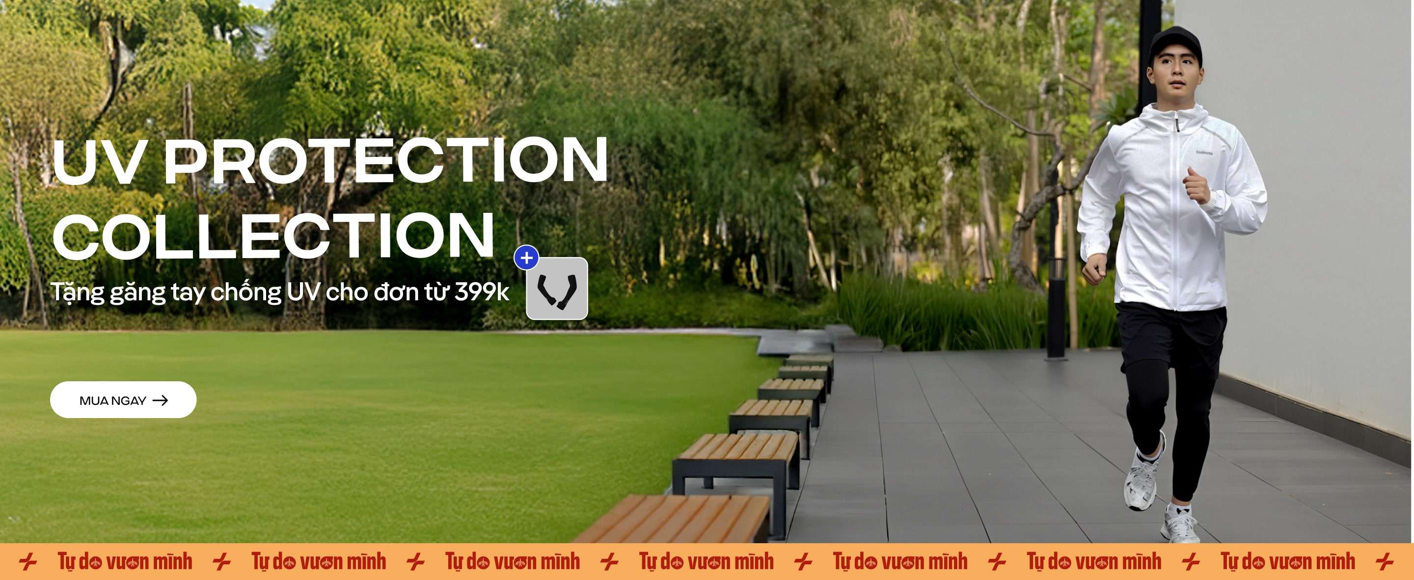 Promotional banner 3 - desktop view