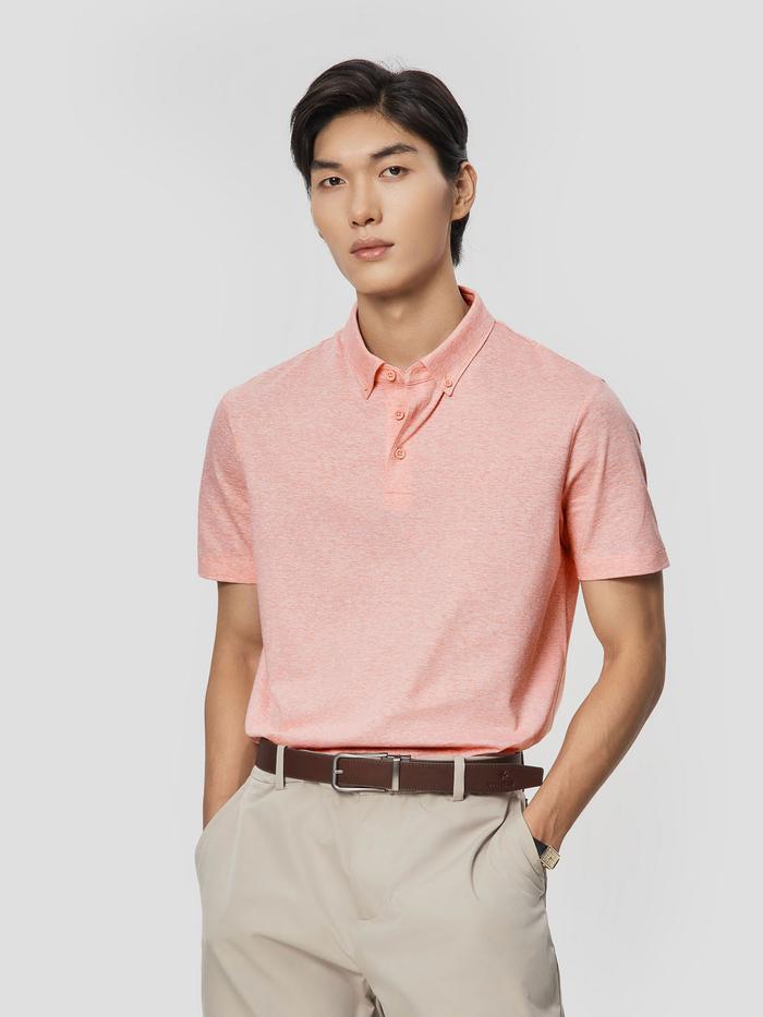 Áo Polo nam Premium Cotton Linen - undefined