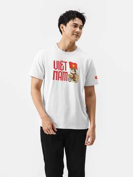 Áo thun Cotton 220gsm Cô Gái Dân Công Hỏa Tuyến - undefined