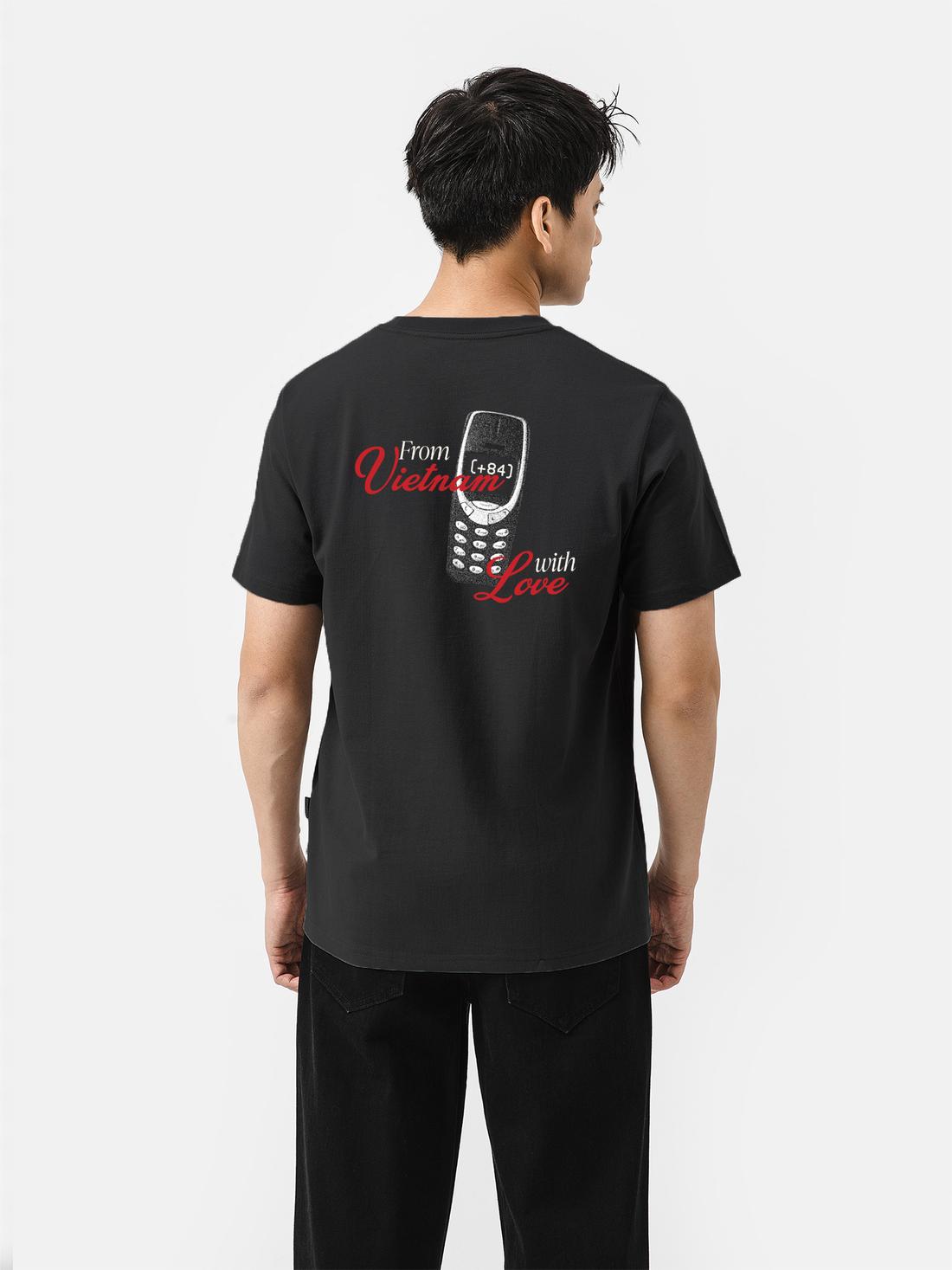 Áo thun Cotton 220gsm +84 From VietNam With Love - undefined