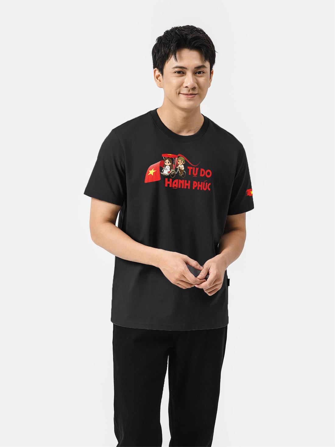 Áo thun Cotton 220gsm Em Tự Do Hạnh Phúc - undefined