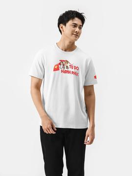 Áo thun Cotton 220gsm Em Tự Do Hạnh Phúc - undefined