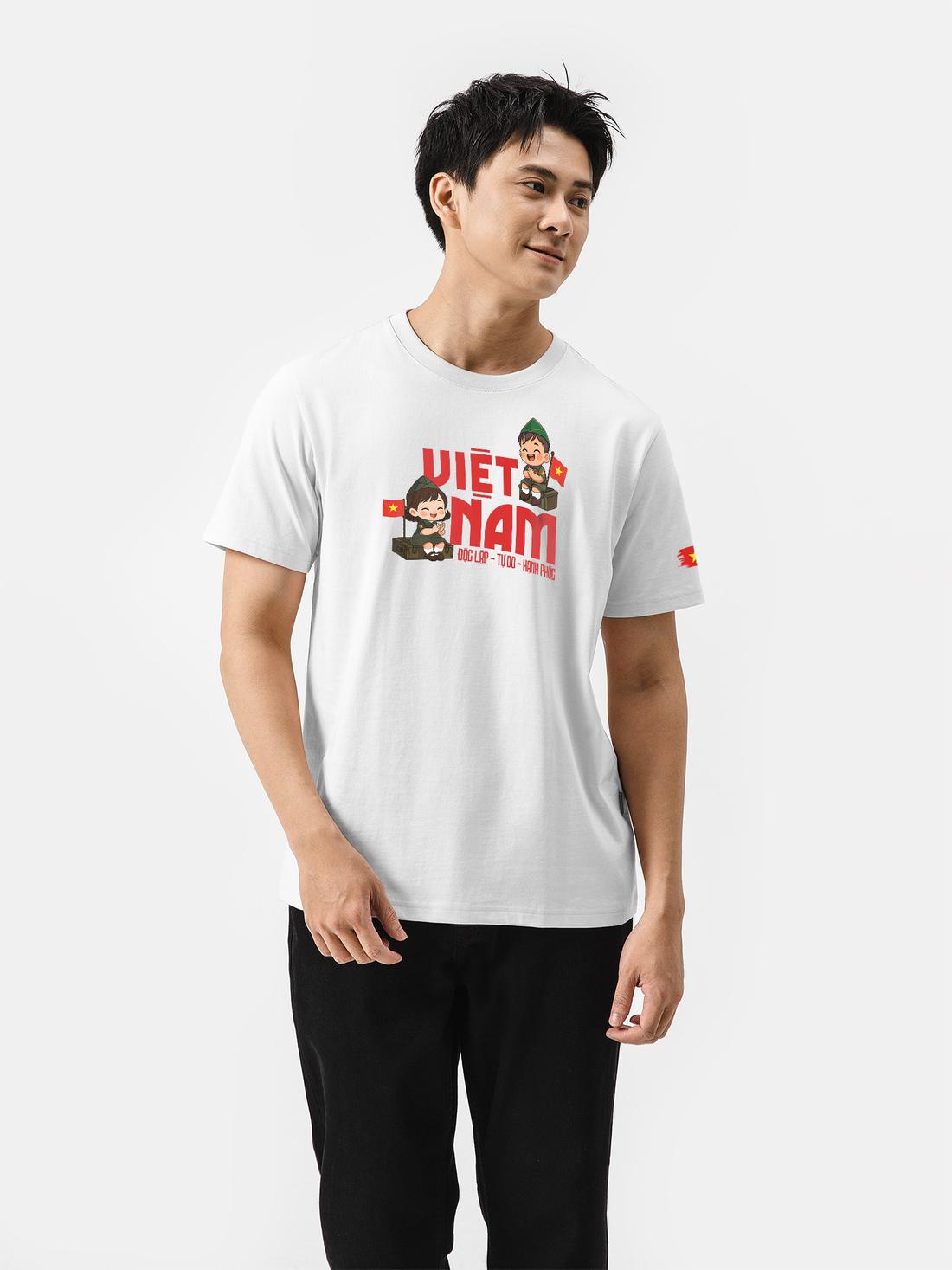 Áo thun Cotton 220gsm Việt Nam bé trai & bé gái - undefined